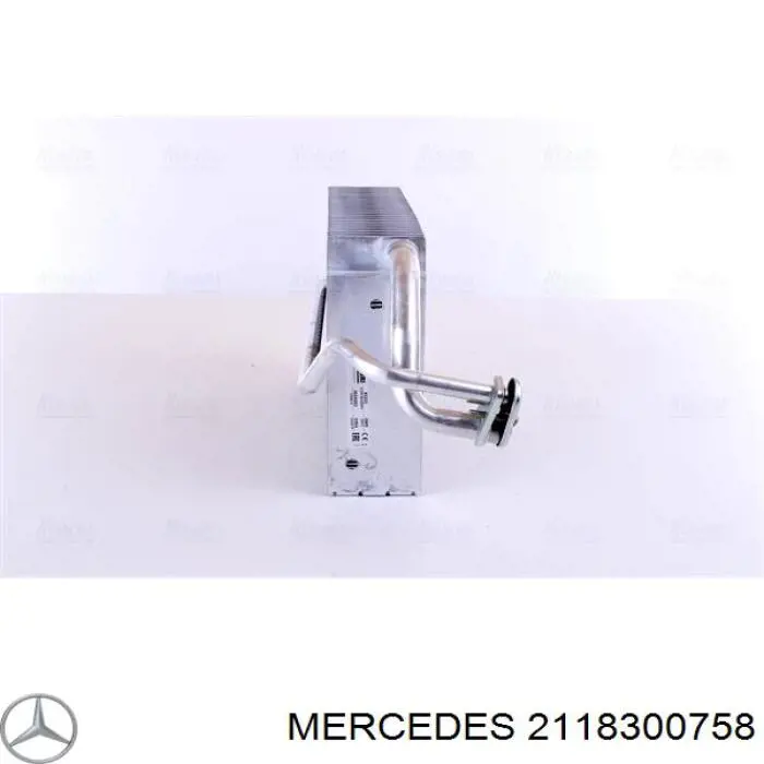 2118300758 Mercedes evaporador, aire acondicionado