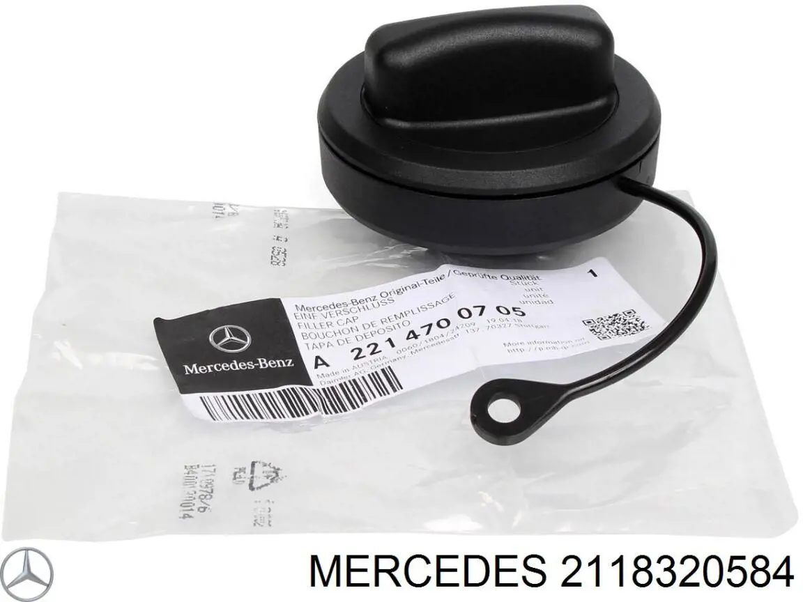 Válvula calefacción 2118320584 Mercedes