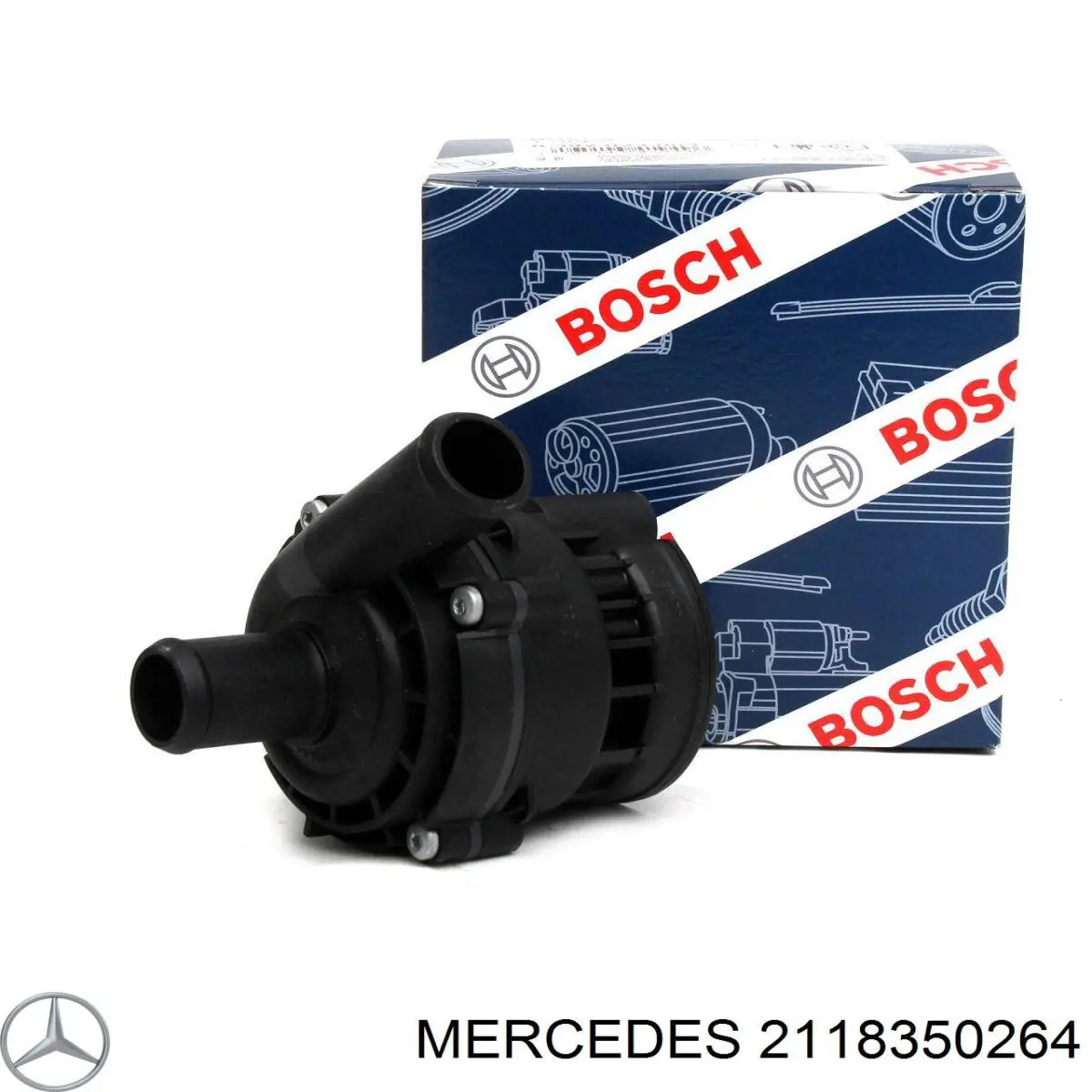 Bomba de agua eléctrica auxiliar Mercedes 2118350264