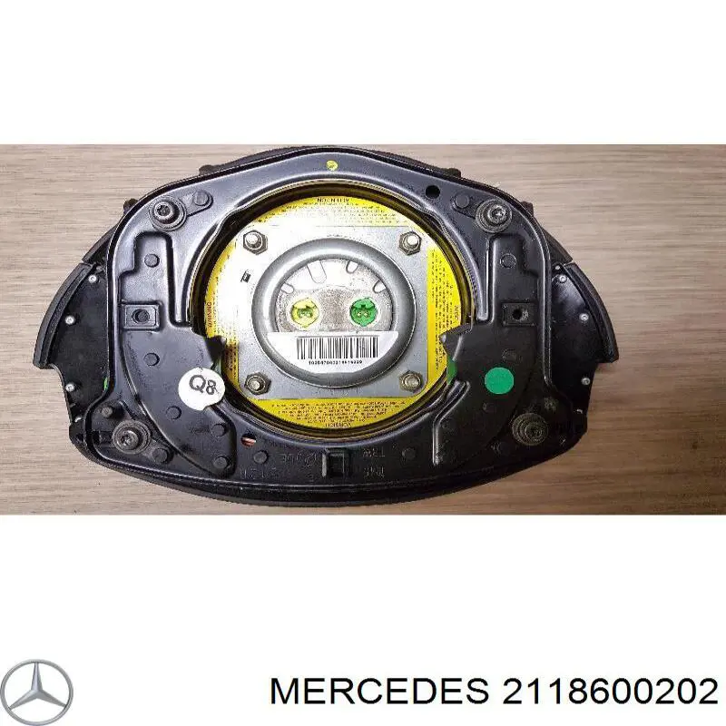 2118600202 Mercedes airbag del conductor