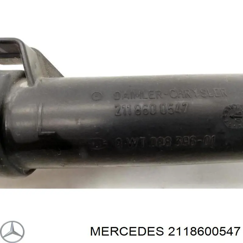 Tobera del lavafaros delantero izquierdo 2118600547 Mercedes