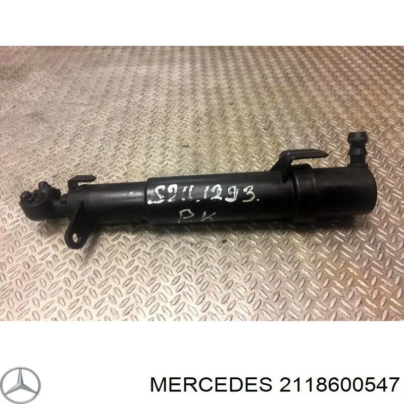 Tobera del lavafaros delantero izquierdo Mercedes 2118600547 precio, desde 18,29 EUR