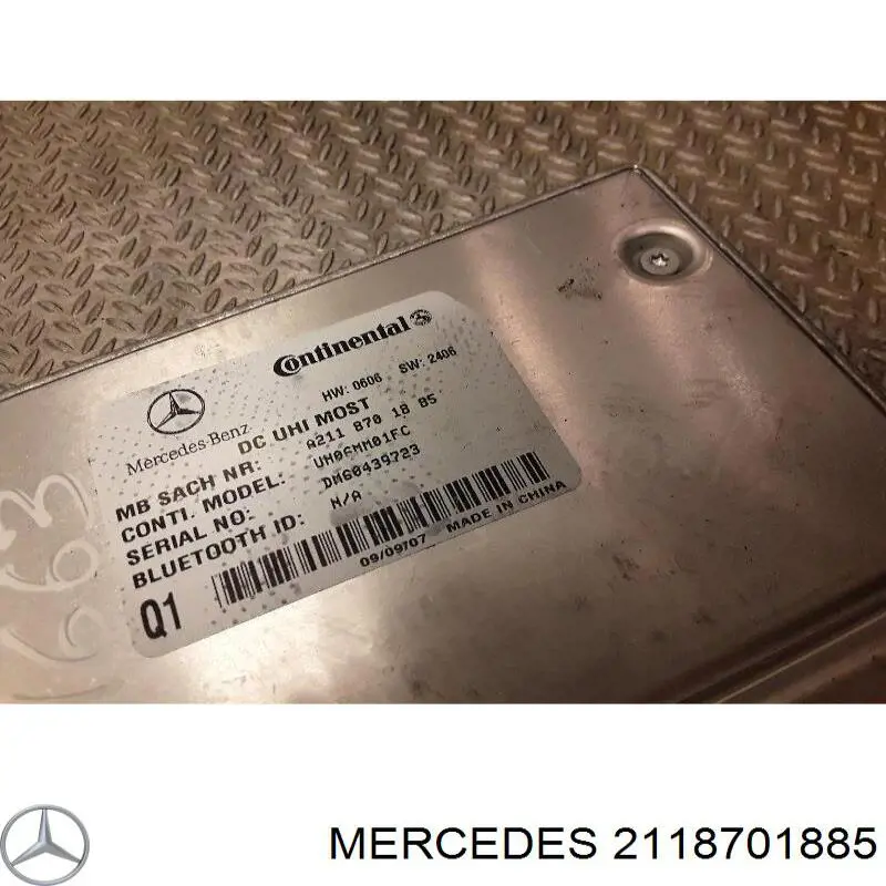 Unidad de control Bluetooth Mercedes 2118701885 precio, desde 54,00 EUR