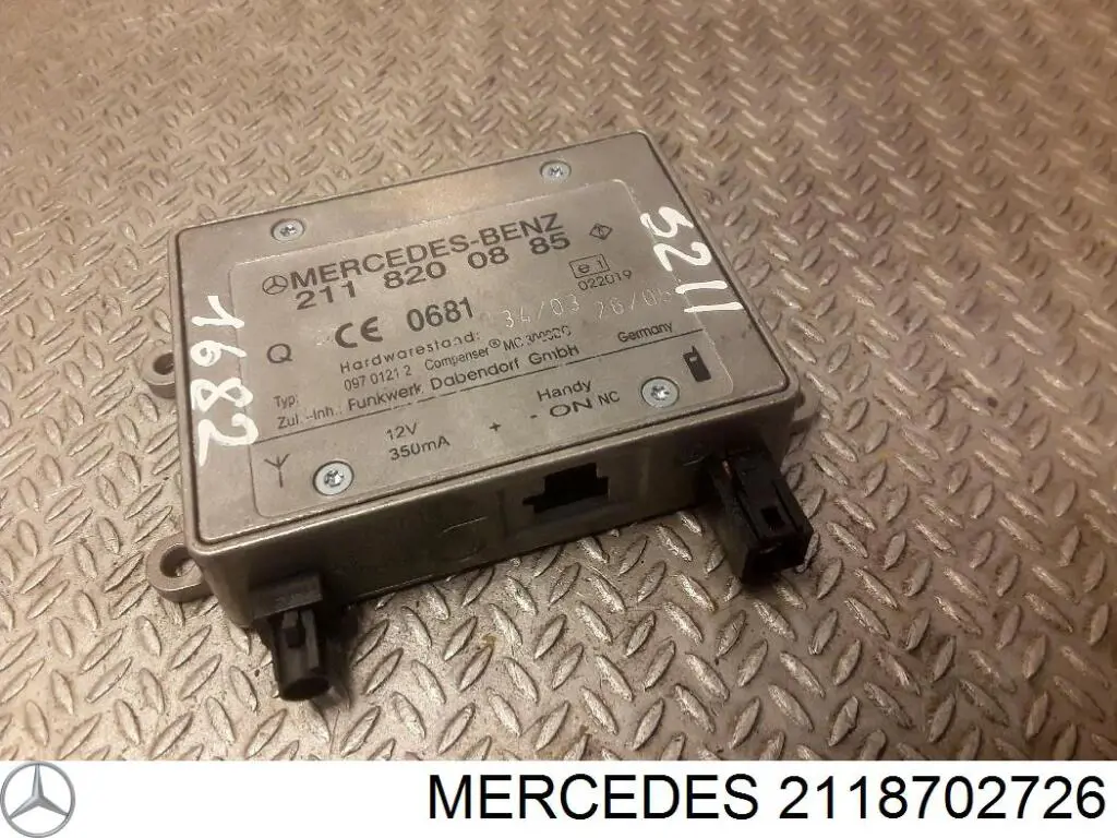 Comprar A2118703926 Mercedes Unidad de control del teléfono