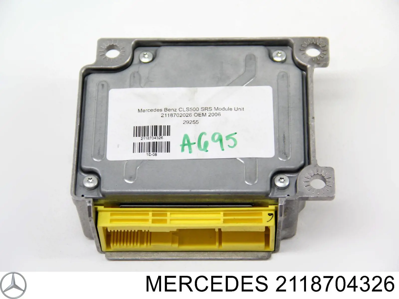 2118704326 Mercedes procesador del modulo de control de airbag