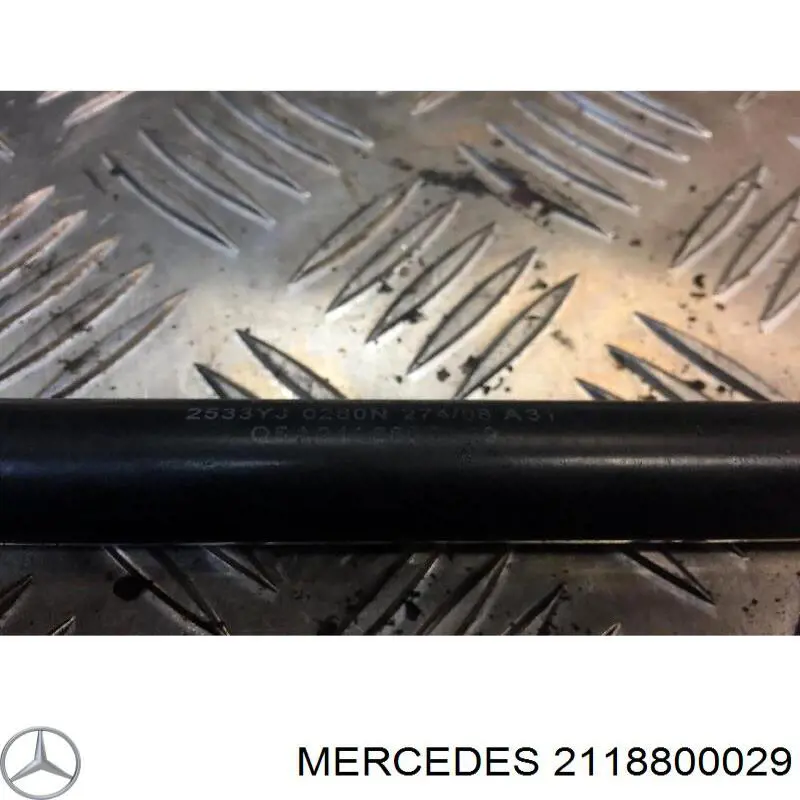 Muelle neumático de capó de motor Mercedes 2118800029