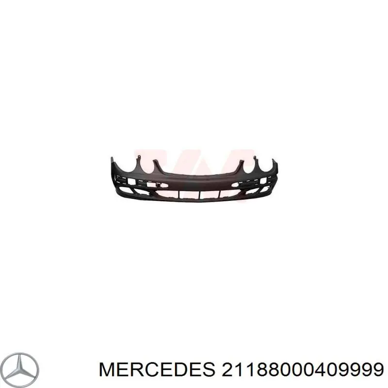 21188000409999 Mercedes Paragolpes delantero