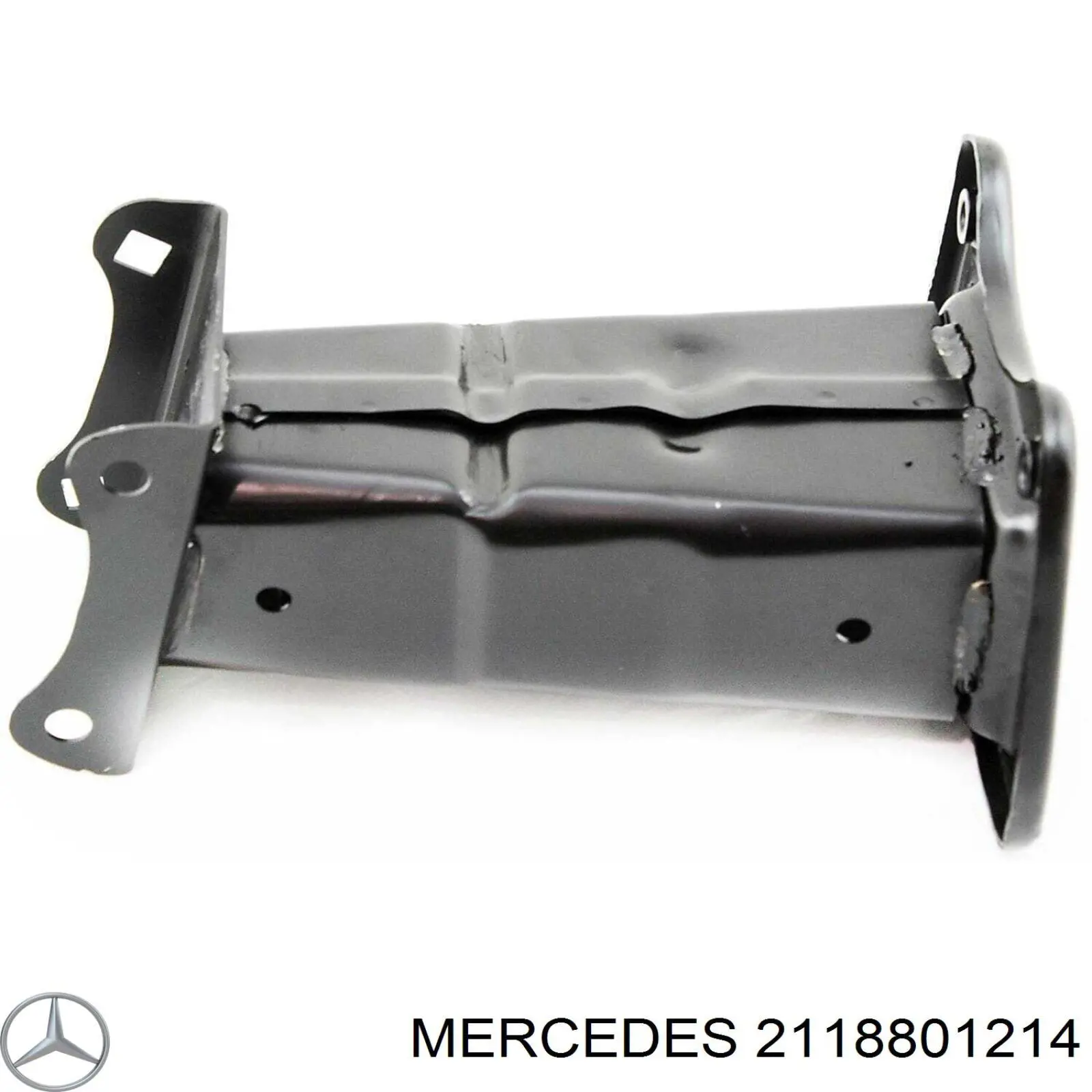 2118801214 Mercedes soporte de parachoques delantero exterior derecho