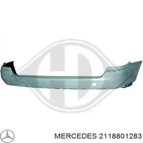 2118801283 Mercedes parachoques trasero