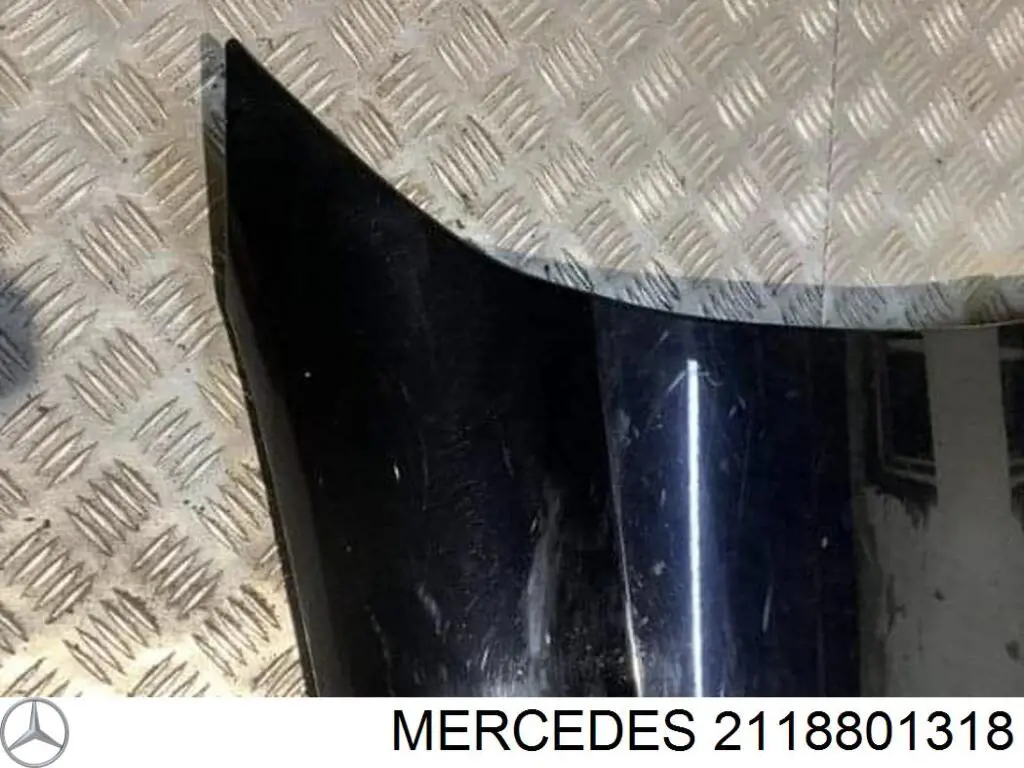 2118801318 Mercedes guardabarros delantero izquierdo