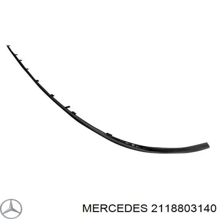 2118803140 Mercedes parachoques trasero