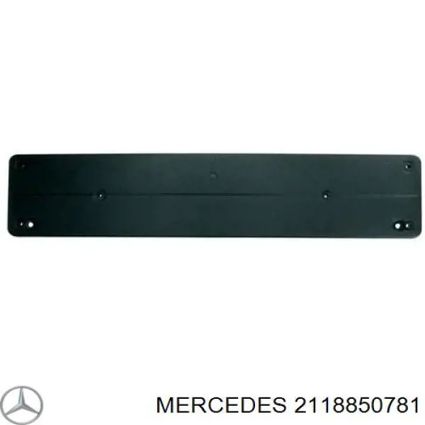 Soporte de matrícula delantera Mercedes 2118850781 precio, desde 20,78 EUR