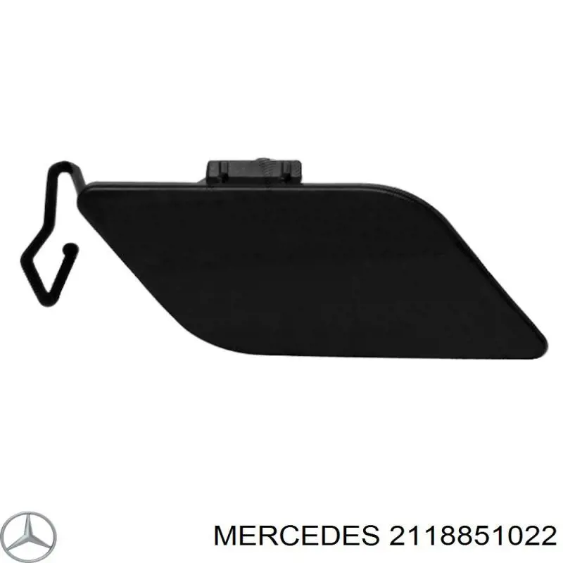 Comprar 2118851022 Mercedes Tapa del enganche de remolcado delantera