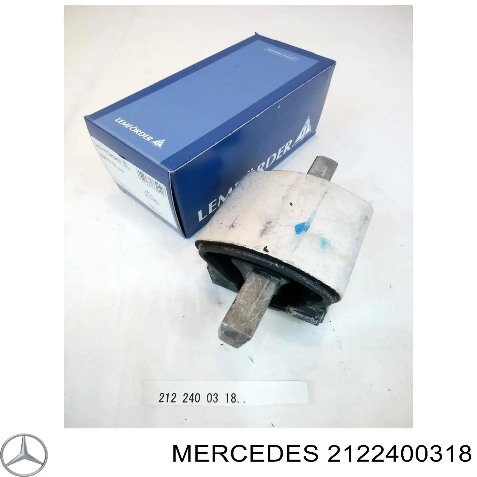 2122400318 Mercedes montaje de transmision (montaje de caja de cambios)