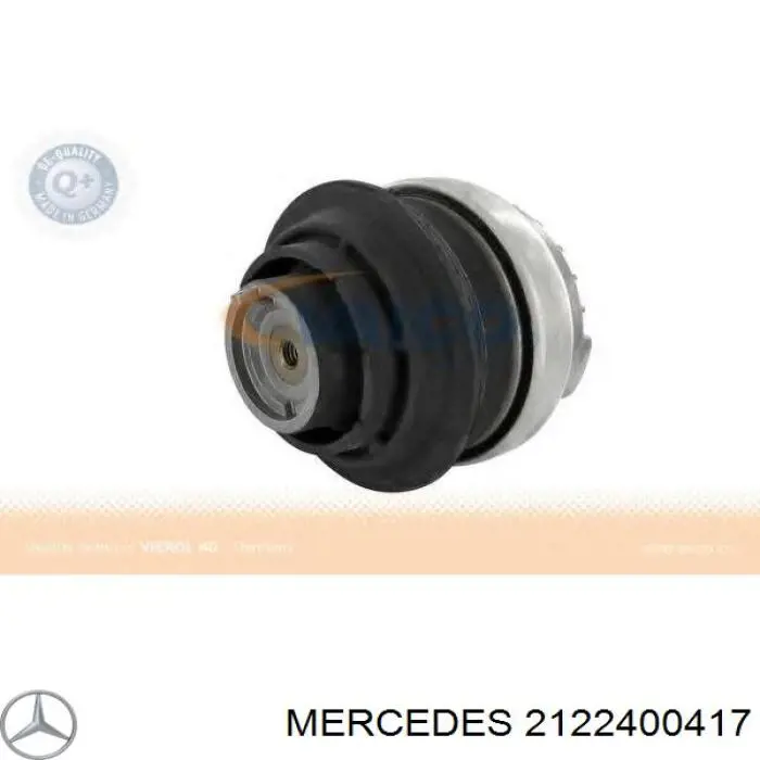 A2122405017 Mercedes soporte de motor derecho