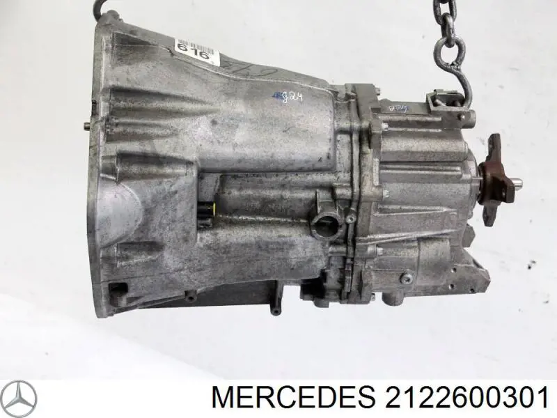 Caja de cambios mecánica, completa para Mercedes C (W204)