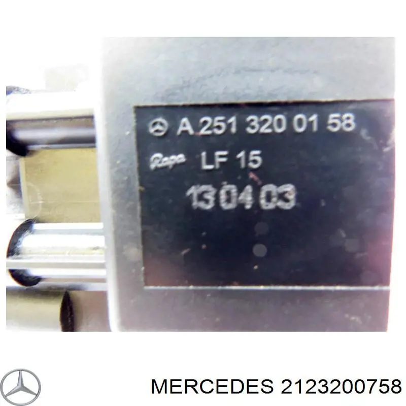 2123200758 Mercedes válvula de suspensión hidráulica