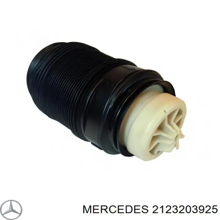 2123203925 Mercedes muelle neumático, suspensión, eje trasero