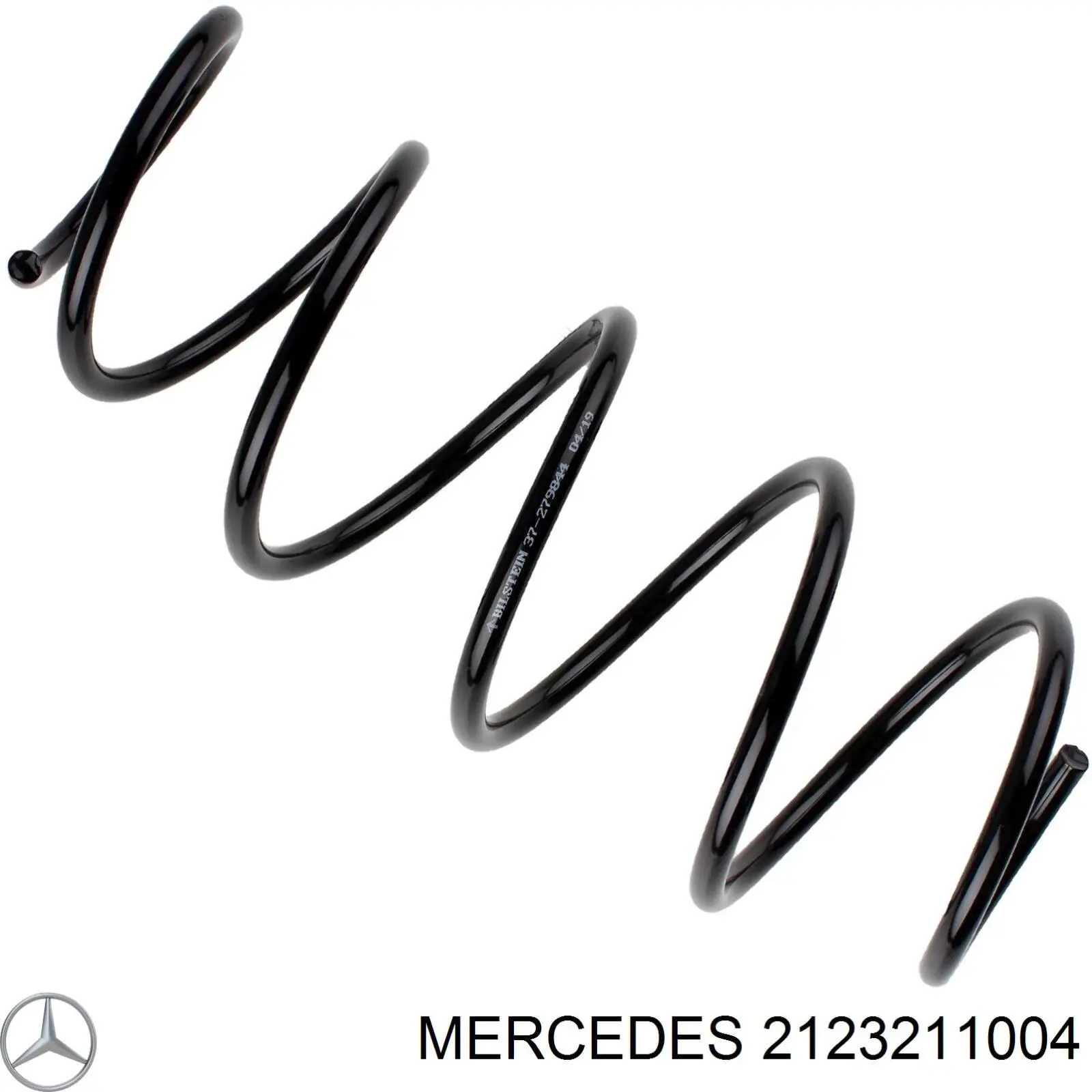 2123211004 Mercedes muelle de suspensión eje delantero