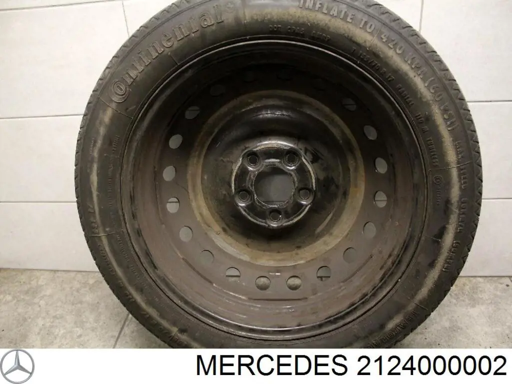 Rueda de emergencia Mercedes 2124000002 precio, desde 104,54 EUR