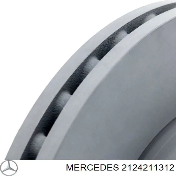 Comprar 2124211312 Mercedes Freno de disco delantero