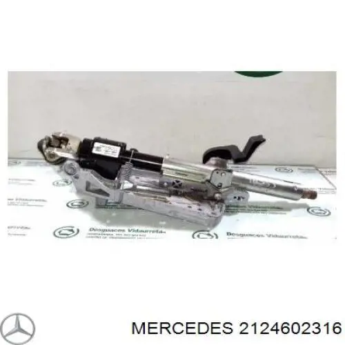 2124602316 Mercedes Columna de volante