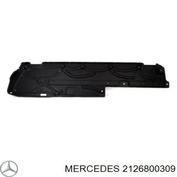 Protección inferior izquierda Mercedes 2126800309 precio, desde 107,36 EUR