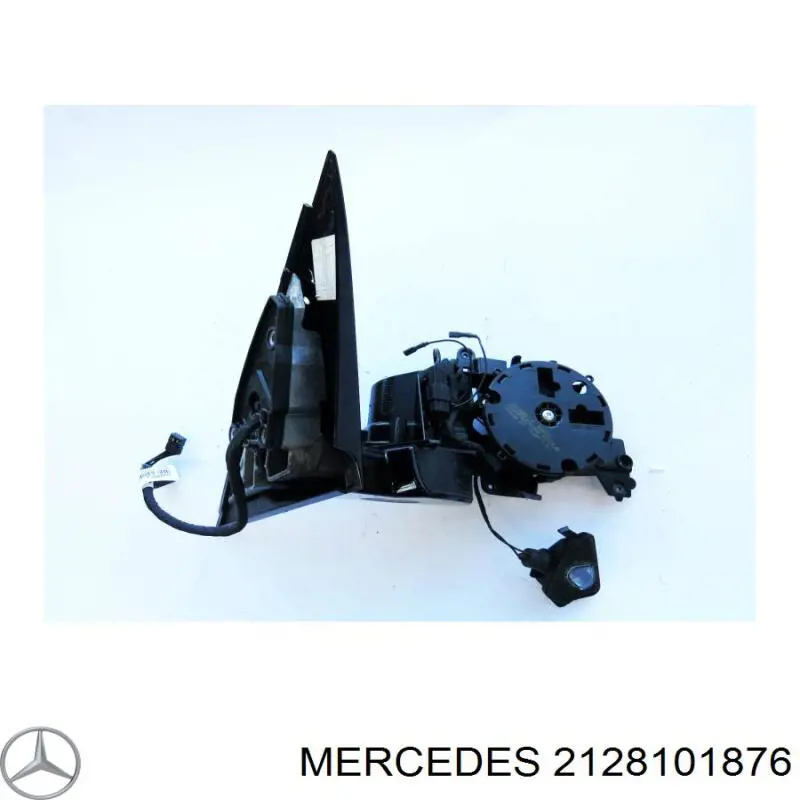 2128101876 Mercedes espejo retrovisor derecho