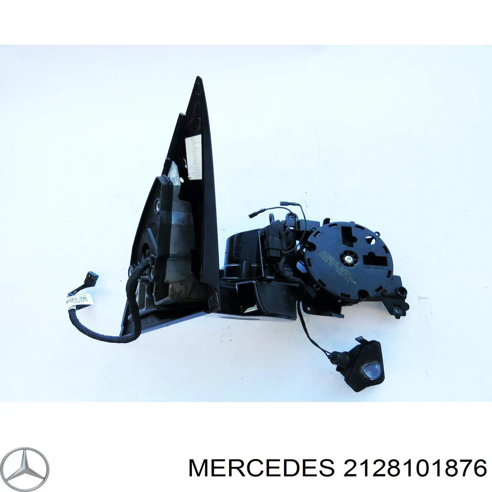 Espejo de retrovisor derecho A2128101876 Mercedes