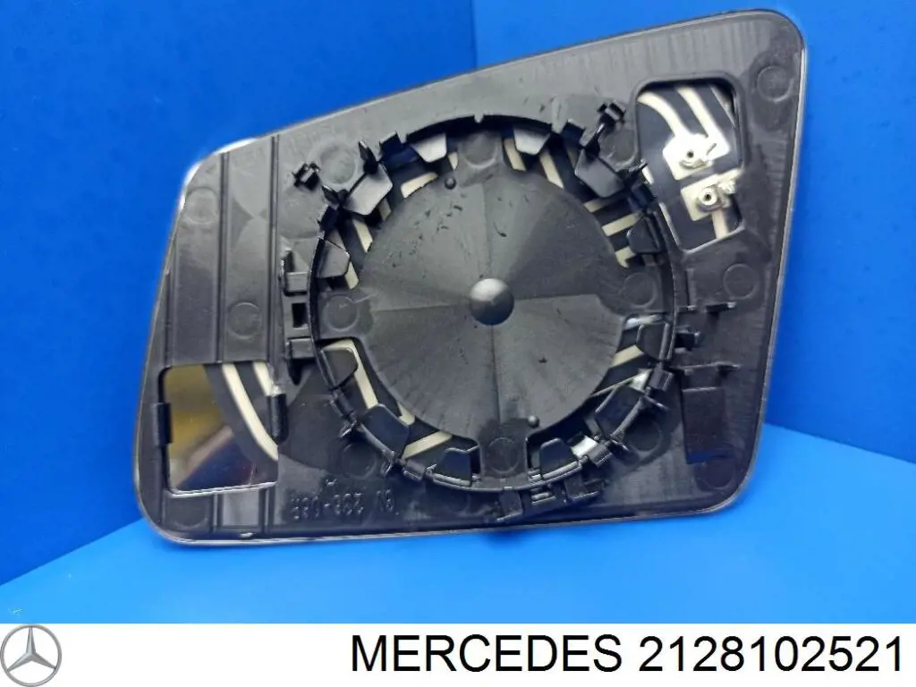 Cristal de espejo retrovisor derecho 2128102521 Mercedes