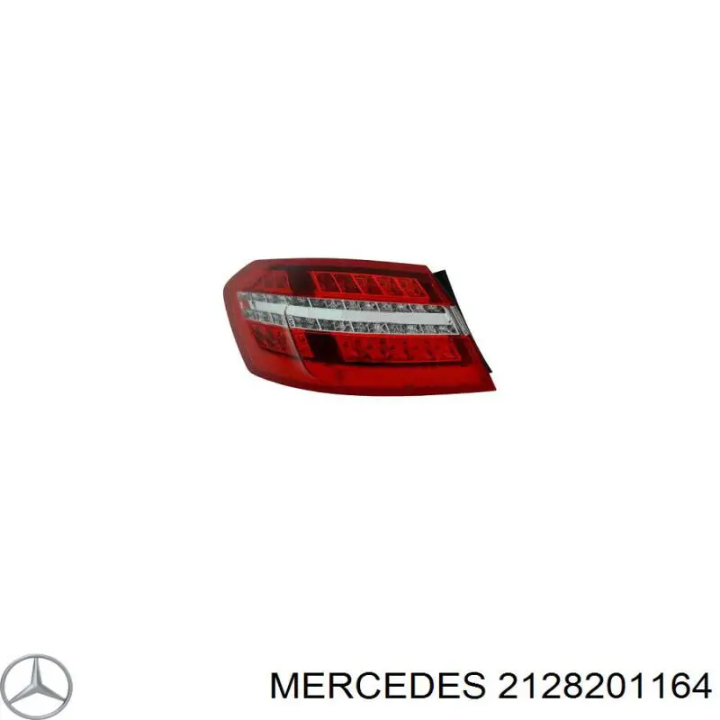 2128201164 Mercedes piloto posterior exterior izquierdo