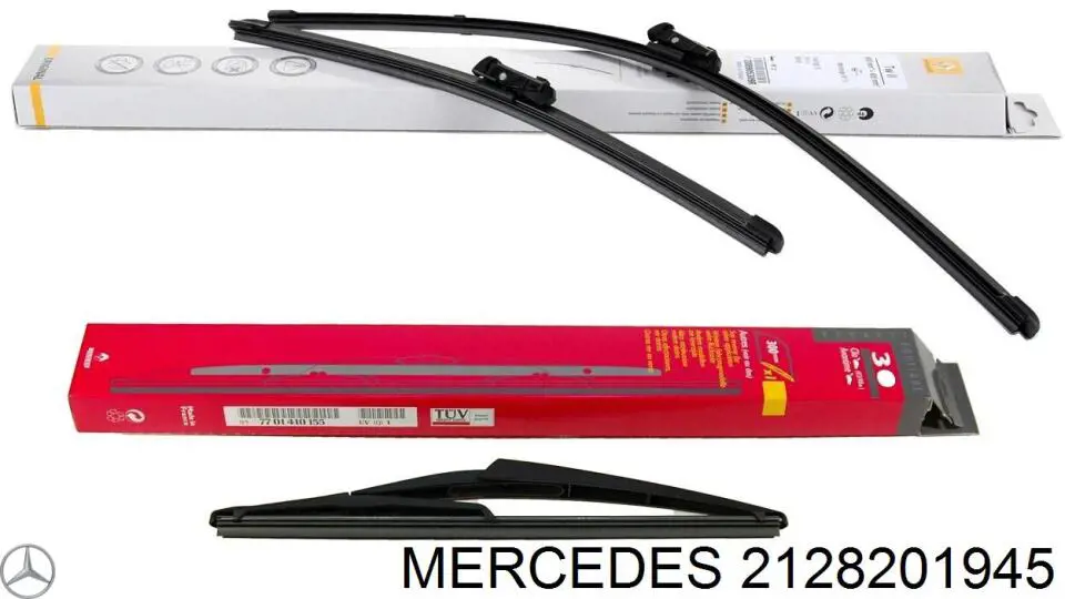 Escobilla del limpiaparabrisas trasero Mercedes 2128201945 precio, desde 14,58 EUR