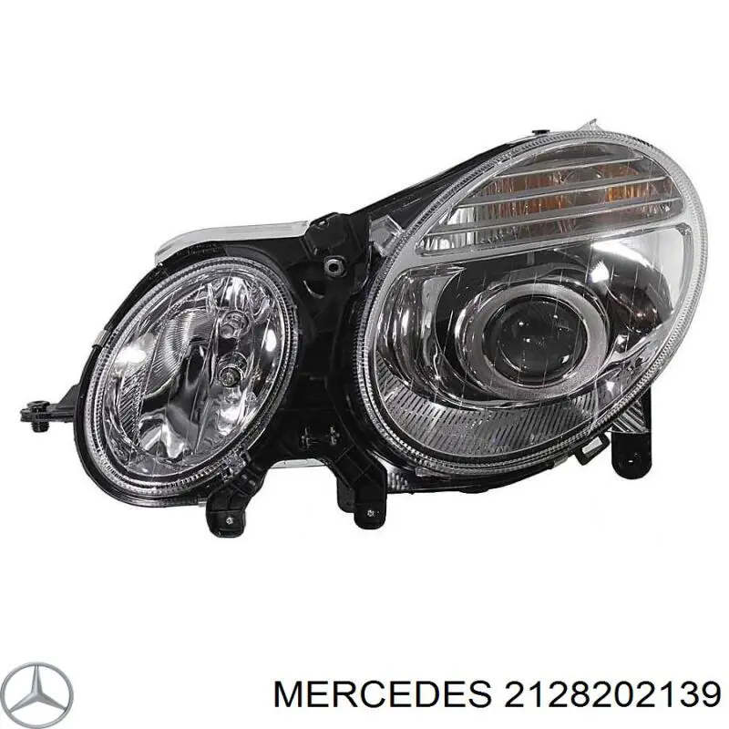 2128202139 Mercedes faro izquierdo