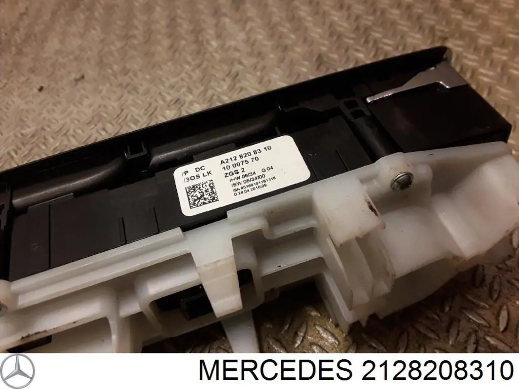 2128208310 Mercedes unidad de control elevalunas delantera izquierda