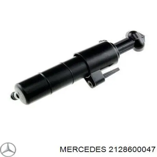 2128600047 Mercedes tobera de agua regadora, lavado de faros, delantera derecha