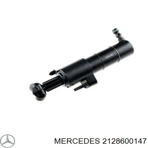 2128600147 Mercedes tobera de agua regadora, lavado de faros, delantera izquierda