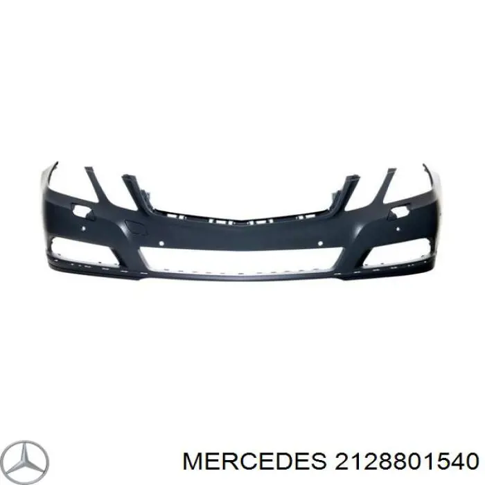 2128801540 Mercedes parachoques delantero