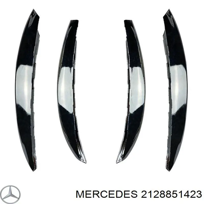 2128851423 Mercedes rejilla de antinieblas delantera derecha