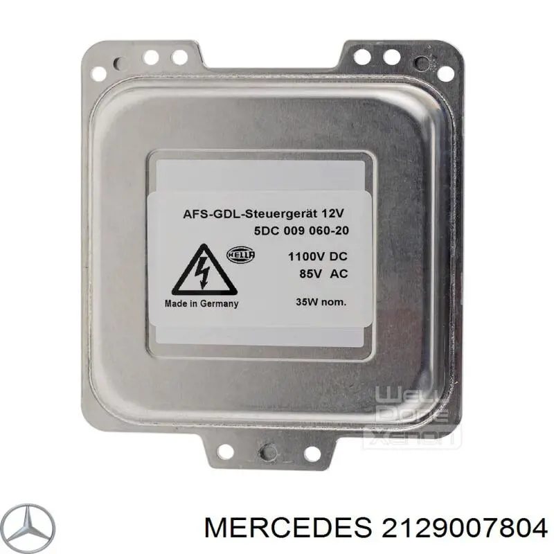 2129007804 Mercedes xenon, unidad control