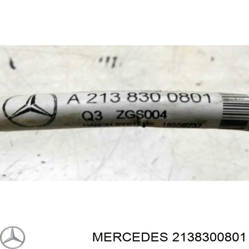 Comprar 2138300801 Mercedes Manguera de aire acondicionado de evaporador al compresor