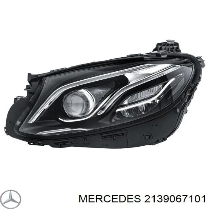 213 906 71 01 Mercedes faro izquierdo