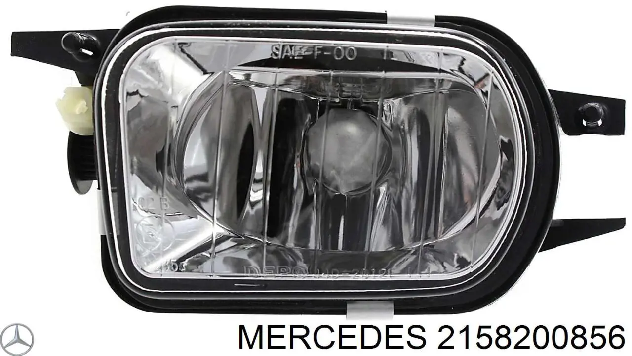 Faro antiniebla derecho Mercedes A2158200856 precio, desde 165,28 EUR