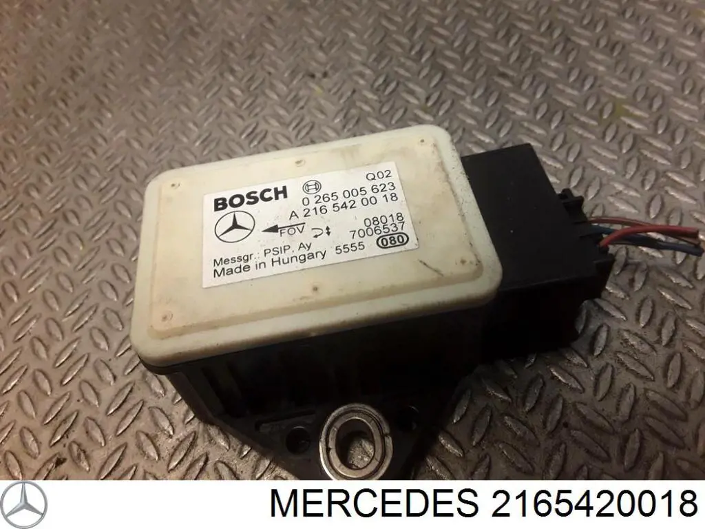 Sensor de aceleración lateral (ESP) Mercedes 2165420018 precio, desde 43,56 EUR