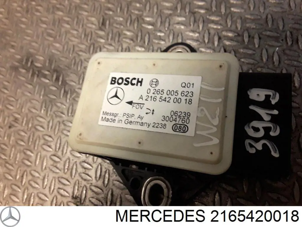 Sensor de Aceleracion lateral (esp) para Mercedes CLS (C219)