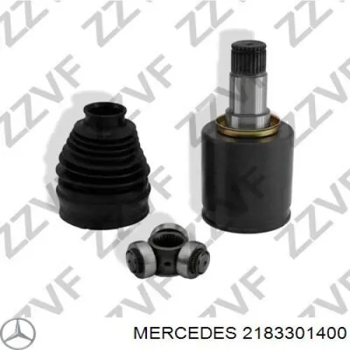 A2183301400 Mercedes árbol de transmisión delantero derecho