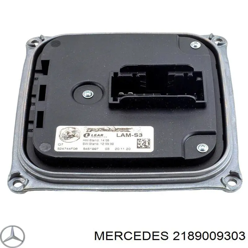 2189009303 Mercedes unidad de control, iluminación