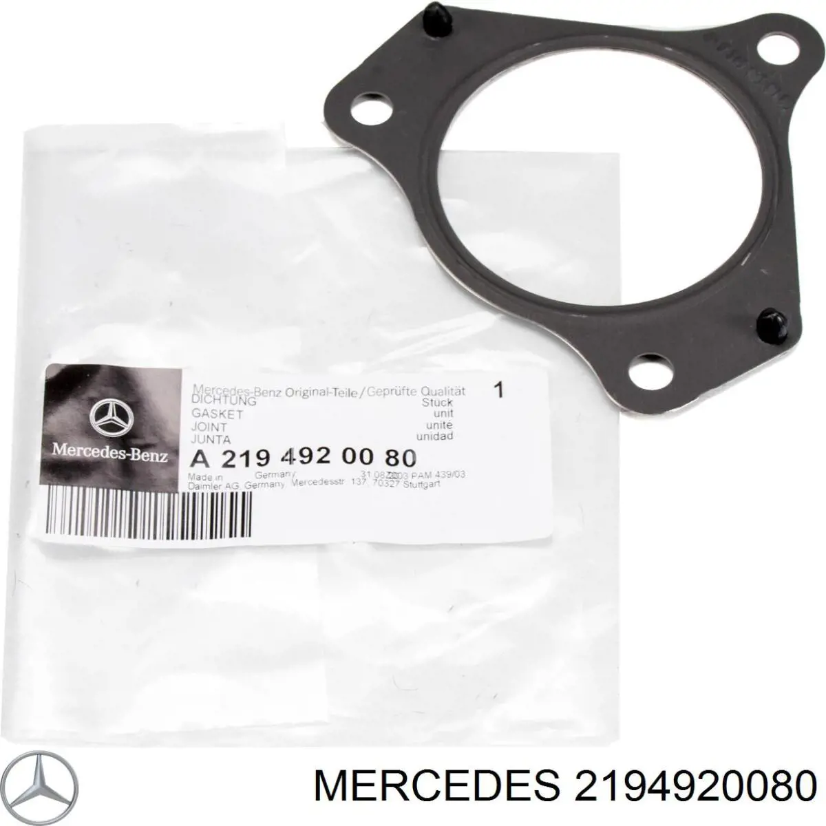 Comprar 2194920080 Mercedes Junta de turbina de escape