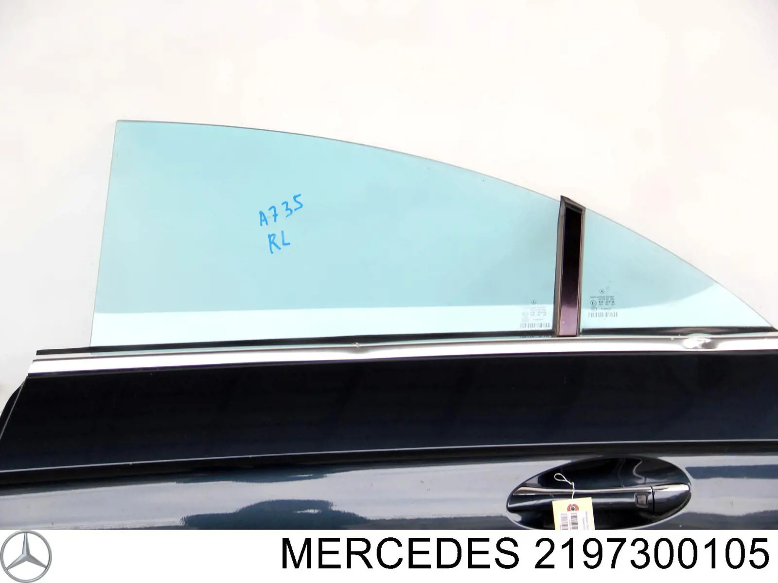 Puerta trasera izquierda para Mercedes CLS (C219)