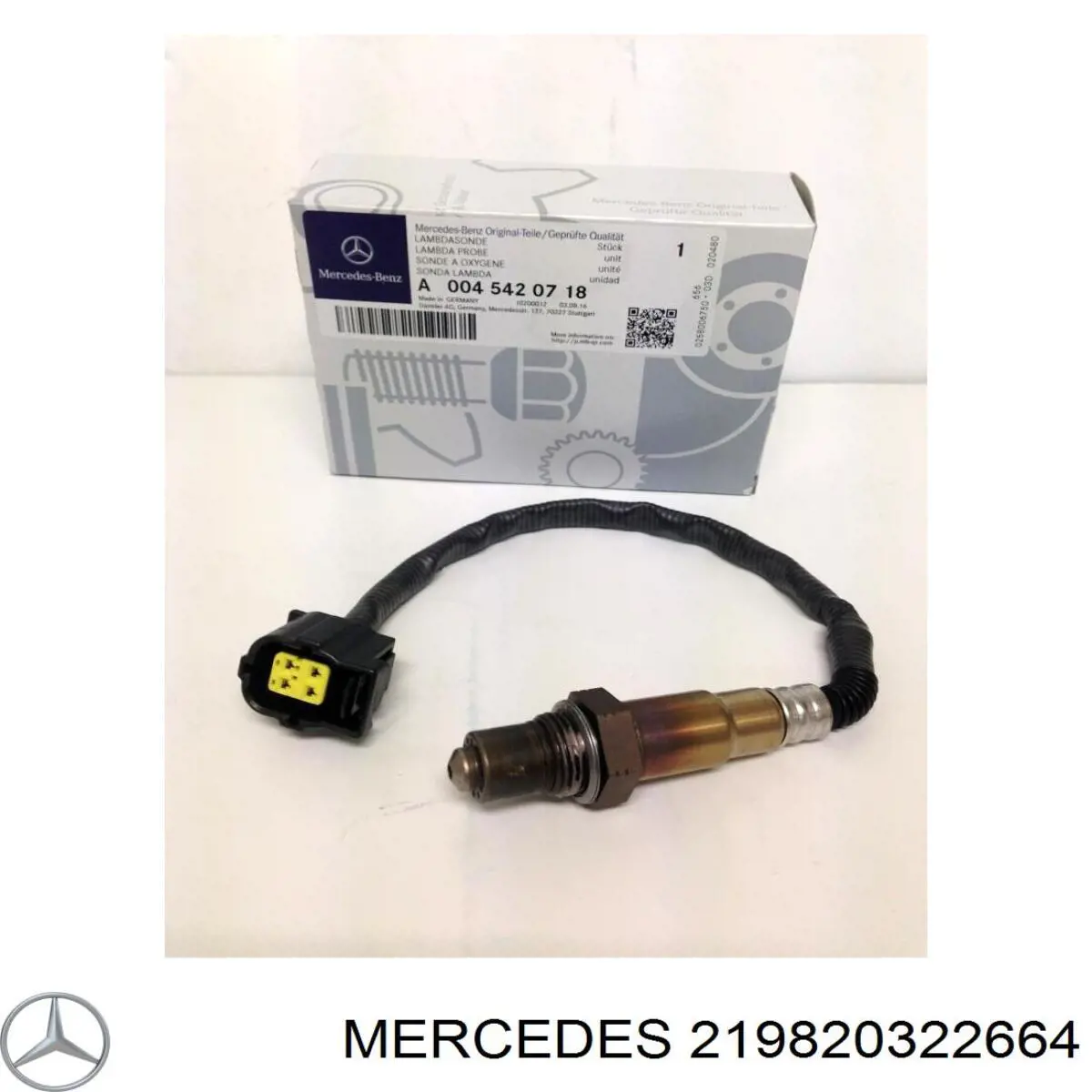 219820322664 Mercedes campana alarma de sonido