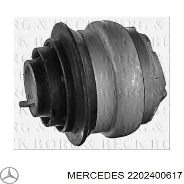 2202400617 Mercedes soporte de motor, izquierda / derecha